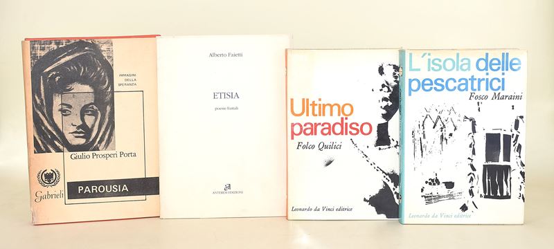 Quilici, Folco - Ultimo paradiso; Maraini, Fosco - L’isola delle pescatrici; Faietti, Alberto - E...