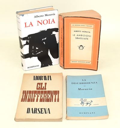 Moravia, Alberto, Collezione di quattro volumi