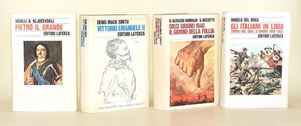 Editori Laterza (4 volumi)