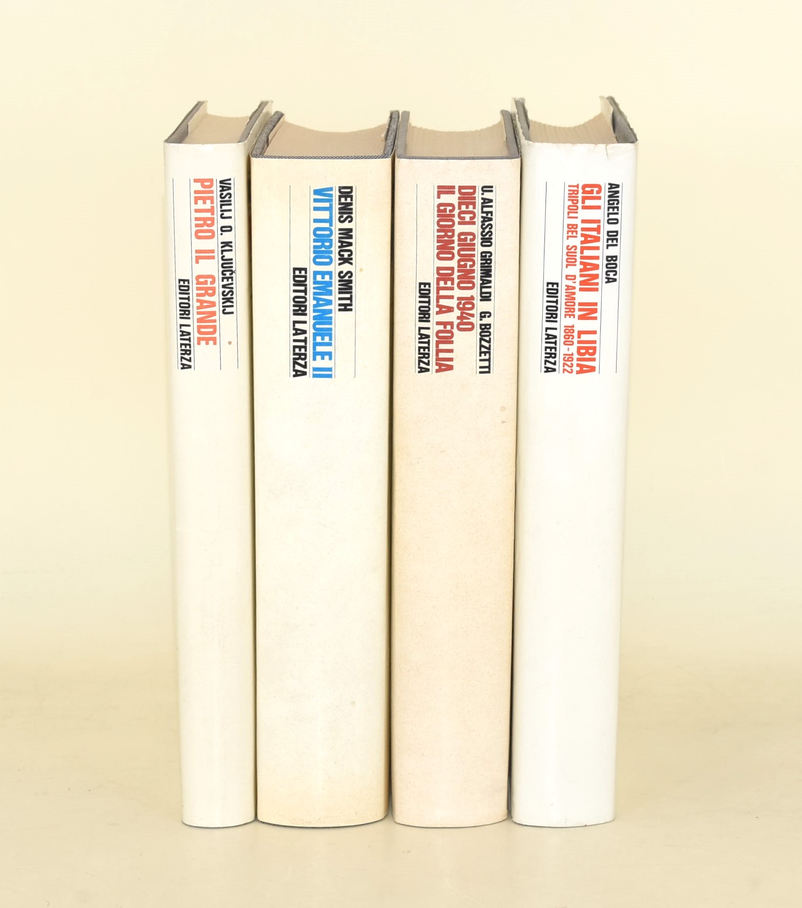 Editori Laterza, Raccolta di volumi storici