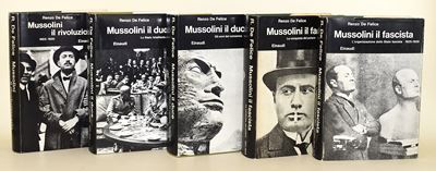 De Felice, Renzo: Mussolini (5 volumi)