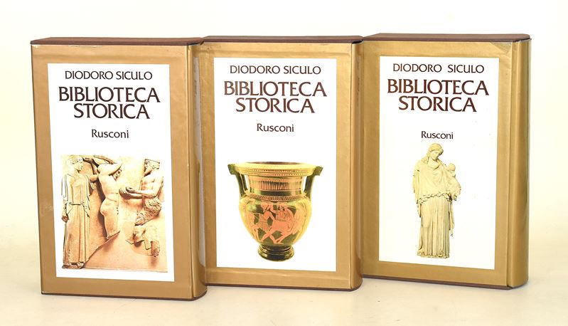Rusconi, Diodoro Siculo: Biblioteca storica, Volumi I-XVII