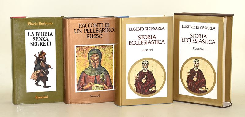 Barbiero, La Bibbia senza Segreti; Eusebio di Cesarea, Storia Ecclesiastica; Pellegrino Russo, Ra...