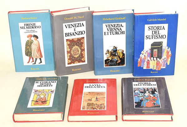 Rusconi / Corano - Venezia - Firenze - Harem - via della Seta (7 volumi)