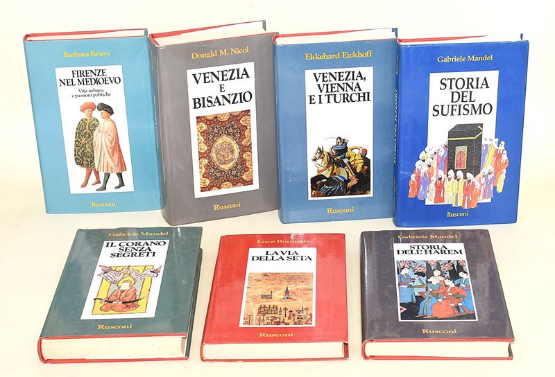Rusconi, Corano - Venezia - Firenze - Harem - Via della Seta (Sette volumi)