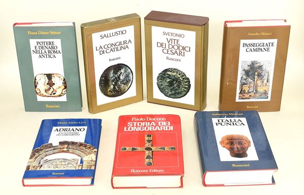 Rusconi / Storia Romana - Campania - Italia Punica (7 volumi)