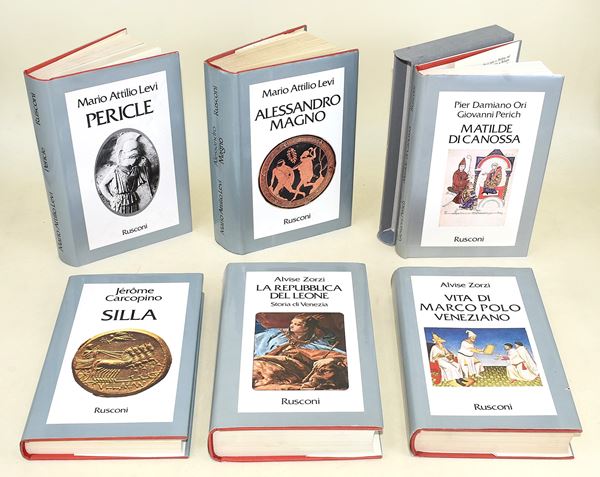 Rusconi / Storia - Venezia - Antica Roma e Grecia - Matilde di Canossa (6 volumi)
