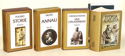 Rusconi, Storia Augusta e Vite di Cornelio Nepote, Tacito e Polibio (4 volumi)