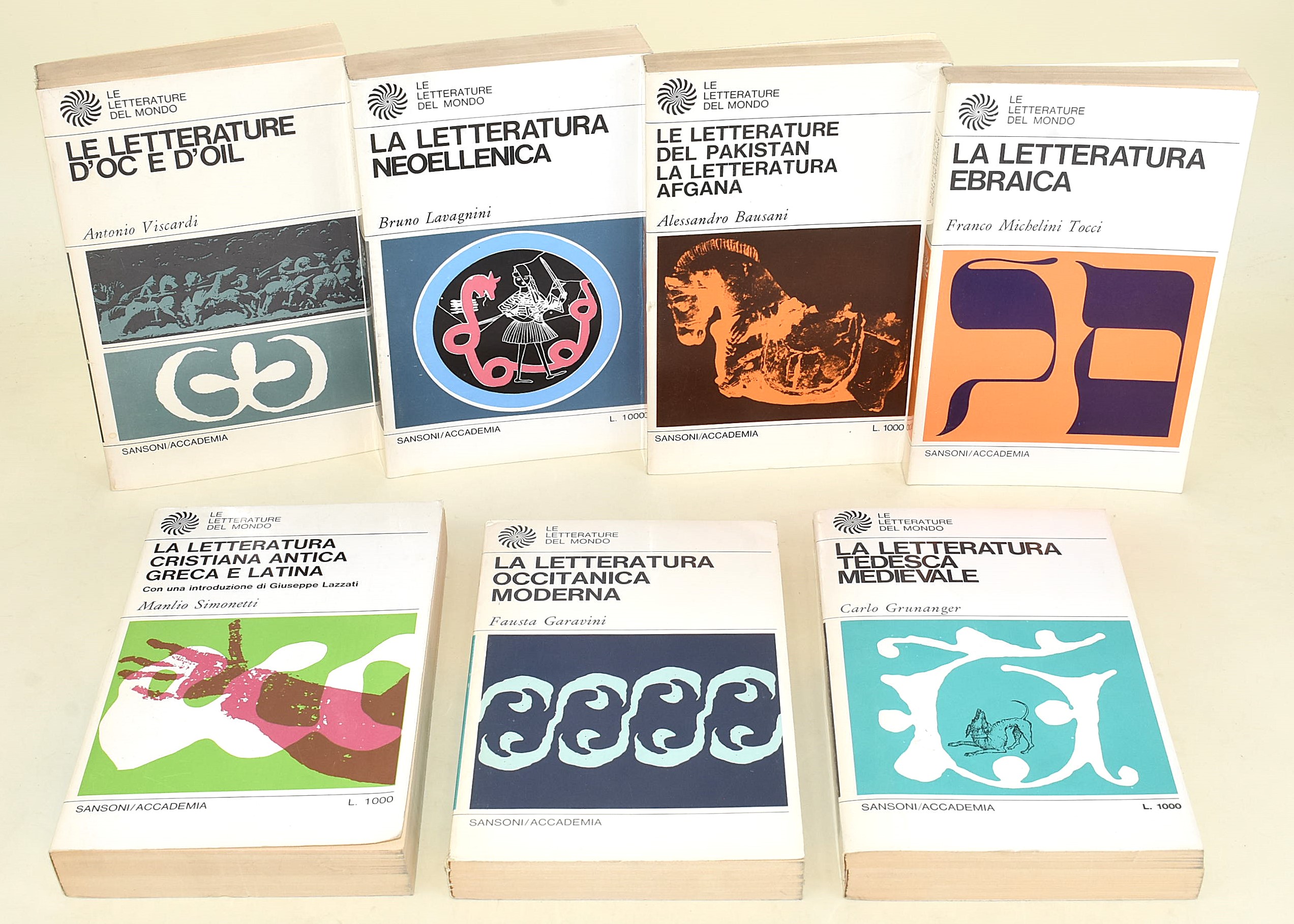 Sansoni, Le letterature del mondo (19 volumi)