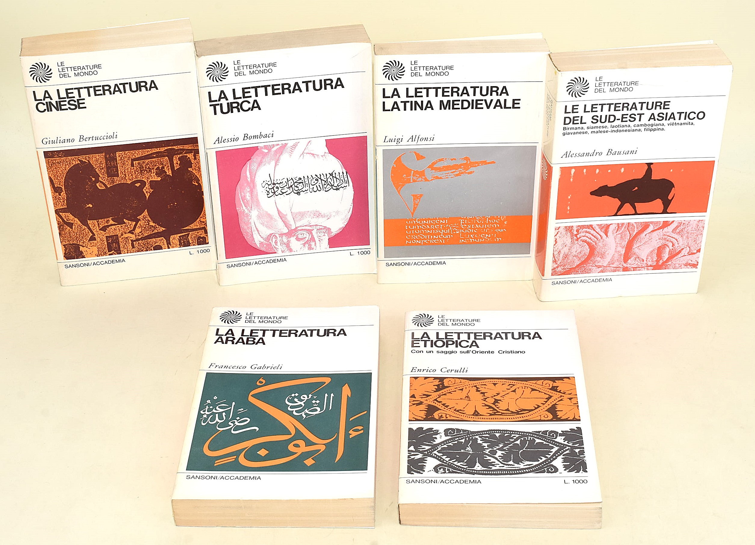Sansoni, Le letterature del mondo (19 volumi)