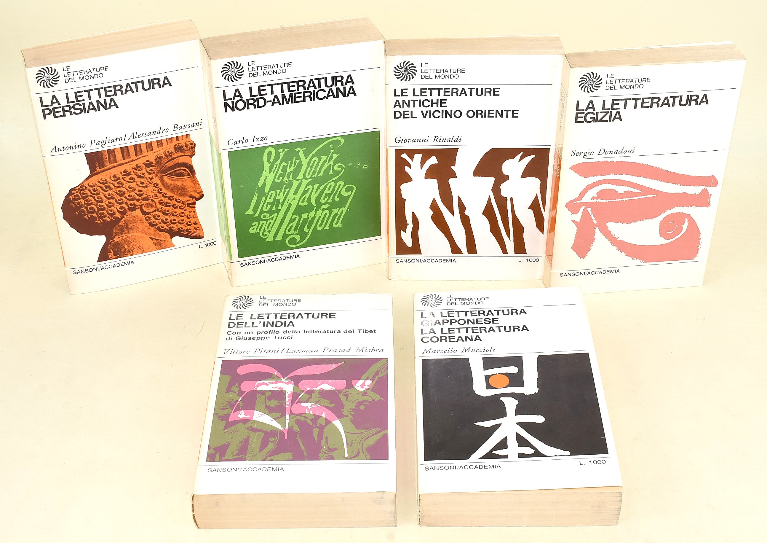 Sansoni, Le letterature del mondo (19 volumi)