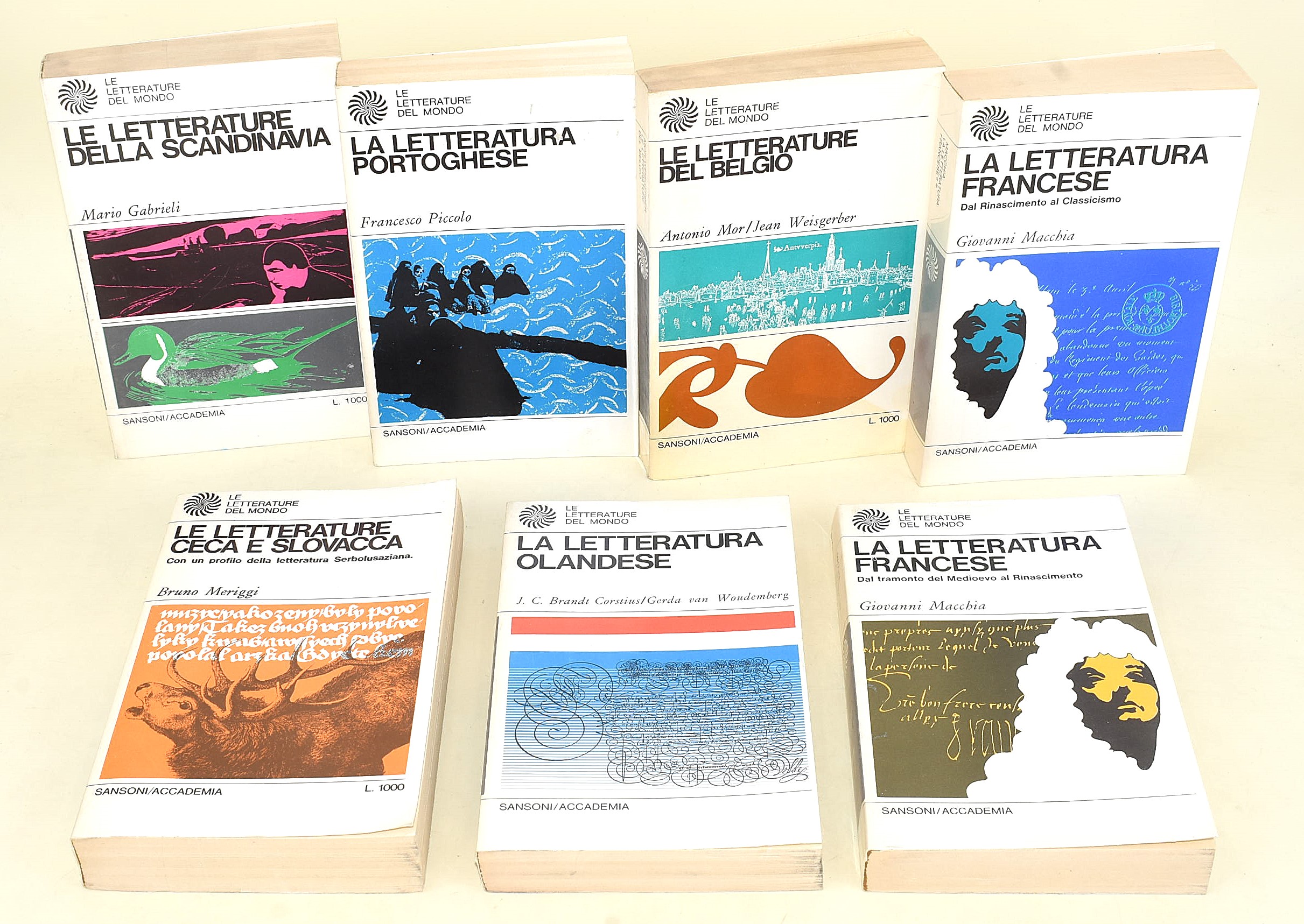 Sansoni, Le letterature del mondo (20 volumi)