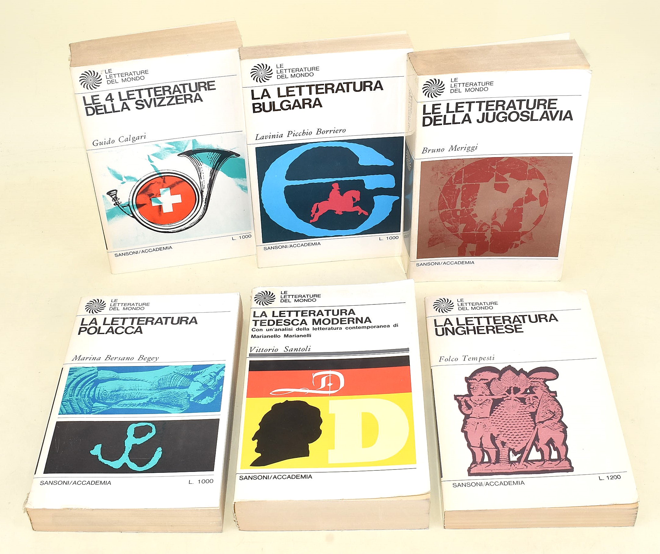 Sansoni, Le letterature del mondo (20 volumi)