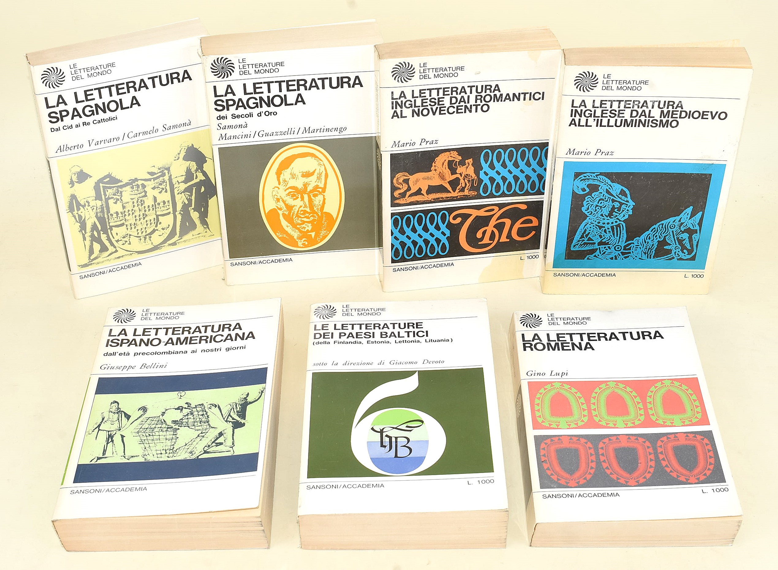 Sansoni, Le letterature del mondo (20 volumi)