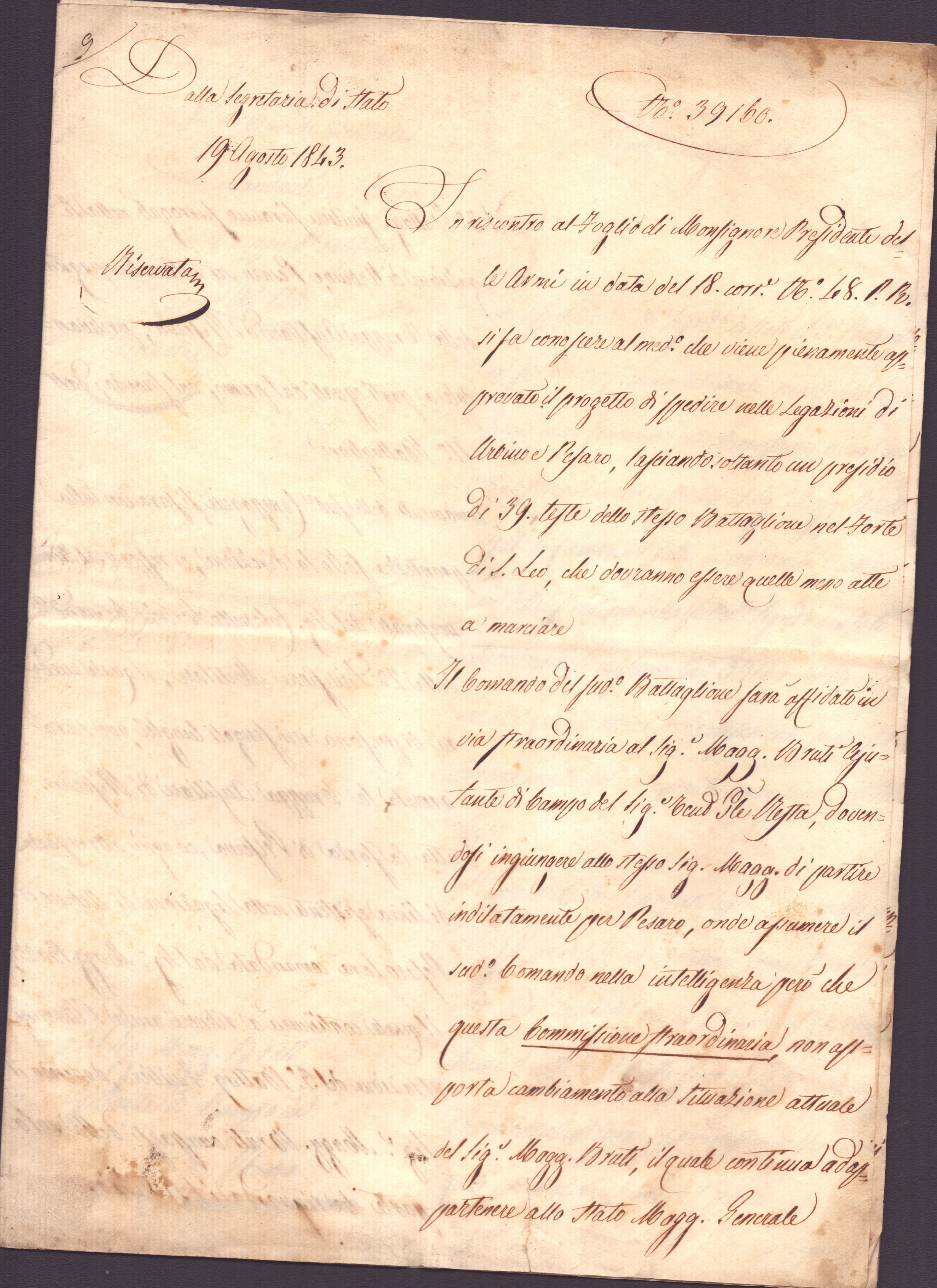 Corrispondenza composta da più di quindici documenti, costituita da lettere su carta intestata de...