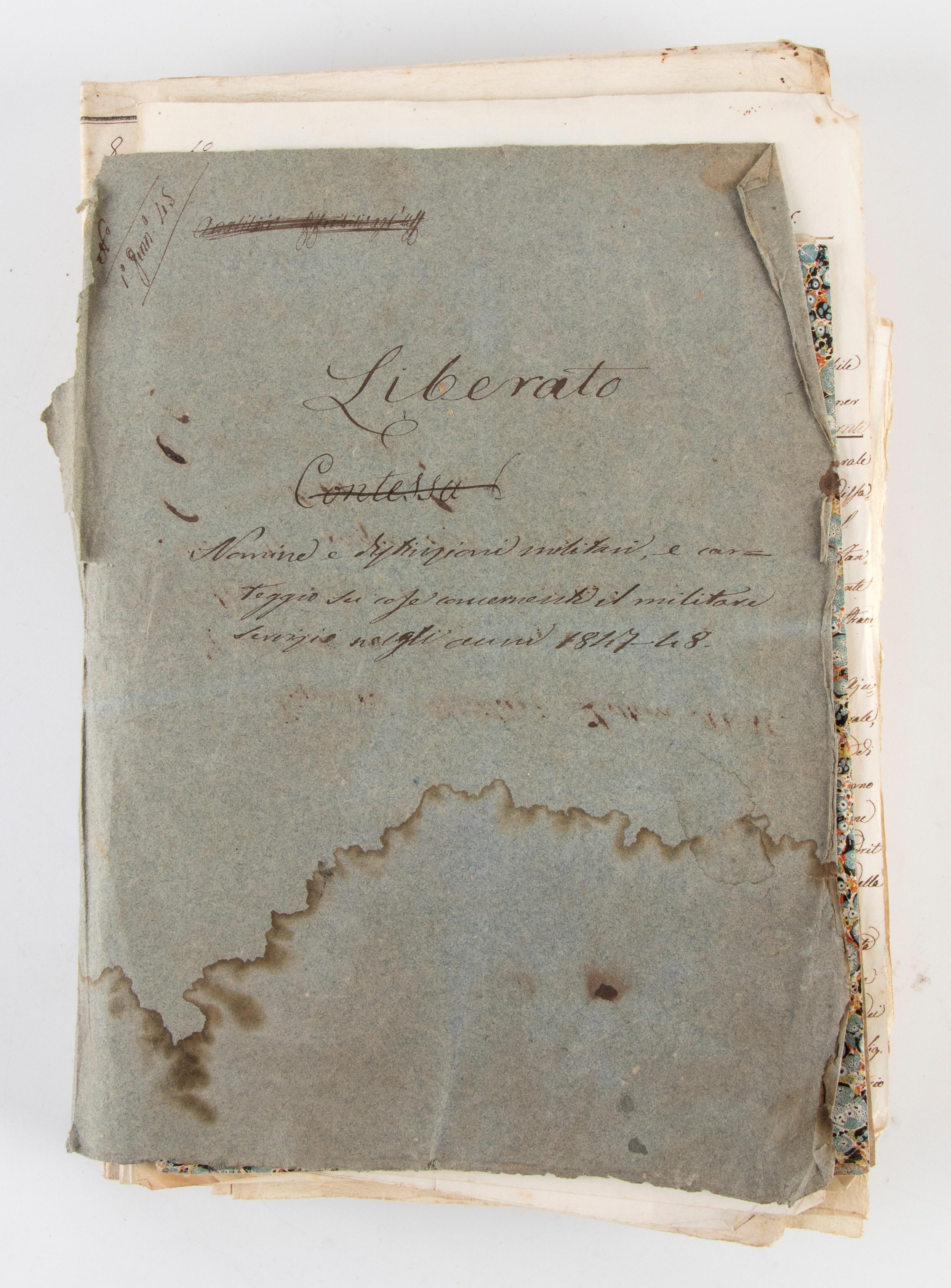 [Risorgimento] Interesante complesso archivistico