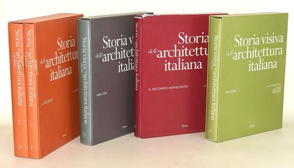Storia dell'architettura visiva italiana (5 volumi)
