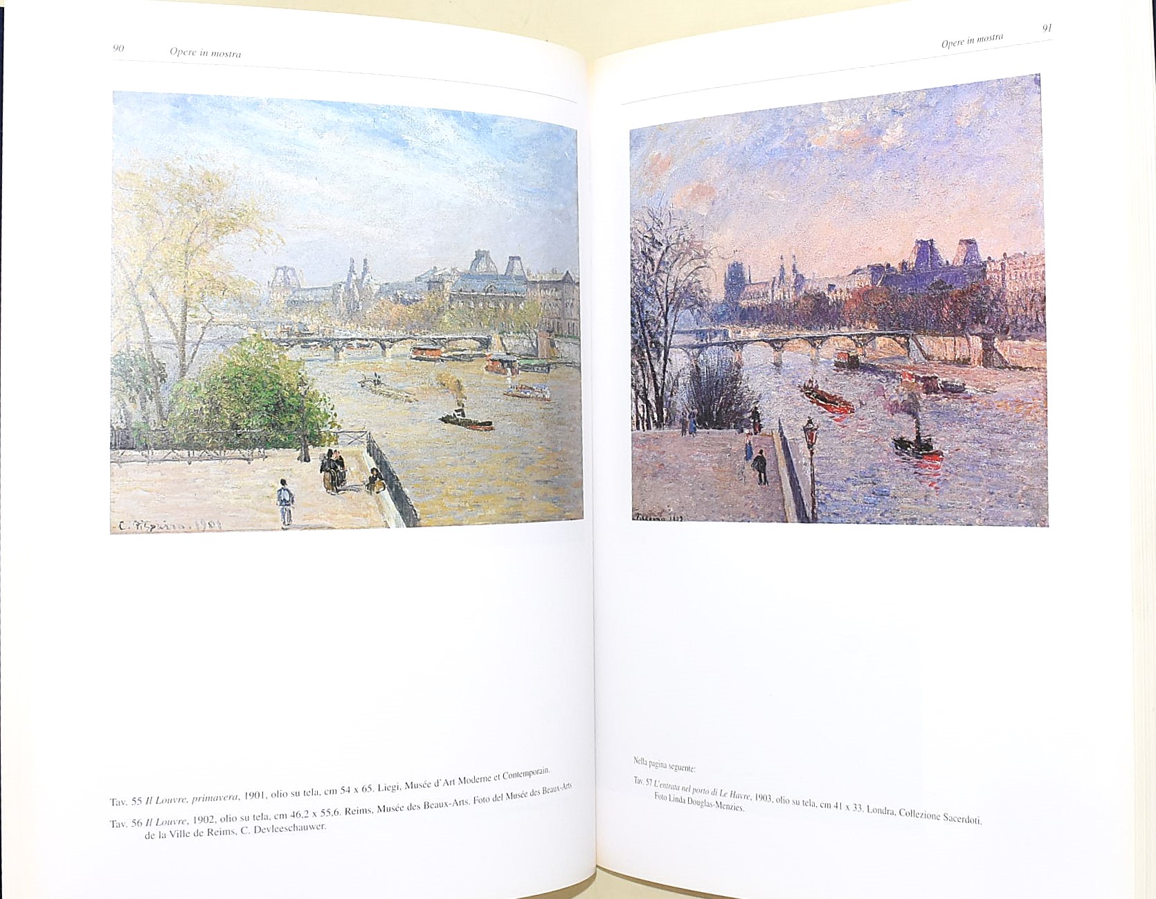 Cézanne - Pissarro - Renoir, Tre volumi di arte moderna