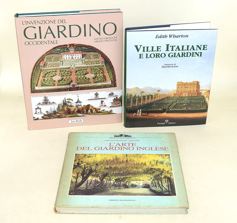 Wharton, Ville italiane e i loro giardini; Jackson-Stops & Pipkin, L'arte del giardino inglese; V...
