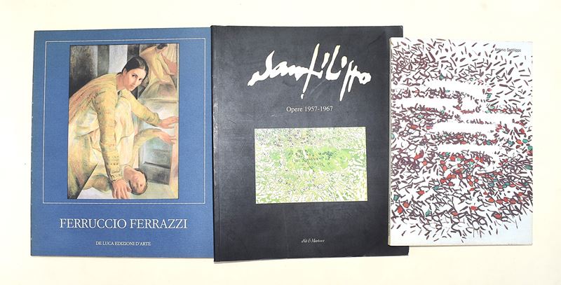 Sanfilippo, Ferrazzi - Tre volumi dedicati agli artisti