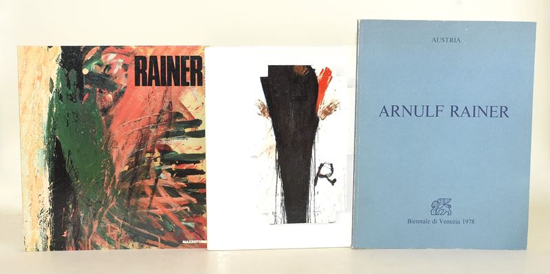 Arnulf Rainer, Catalogo in 3 volumi su Arnulf Rainer