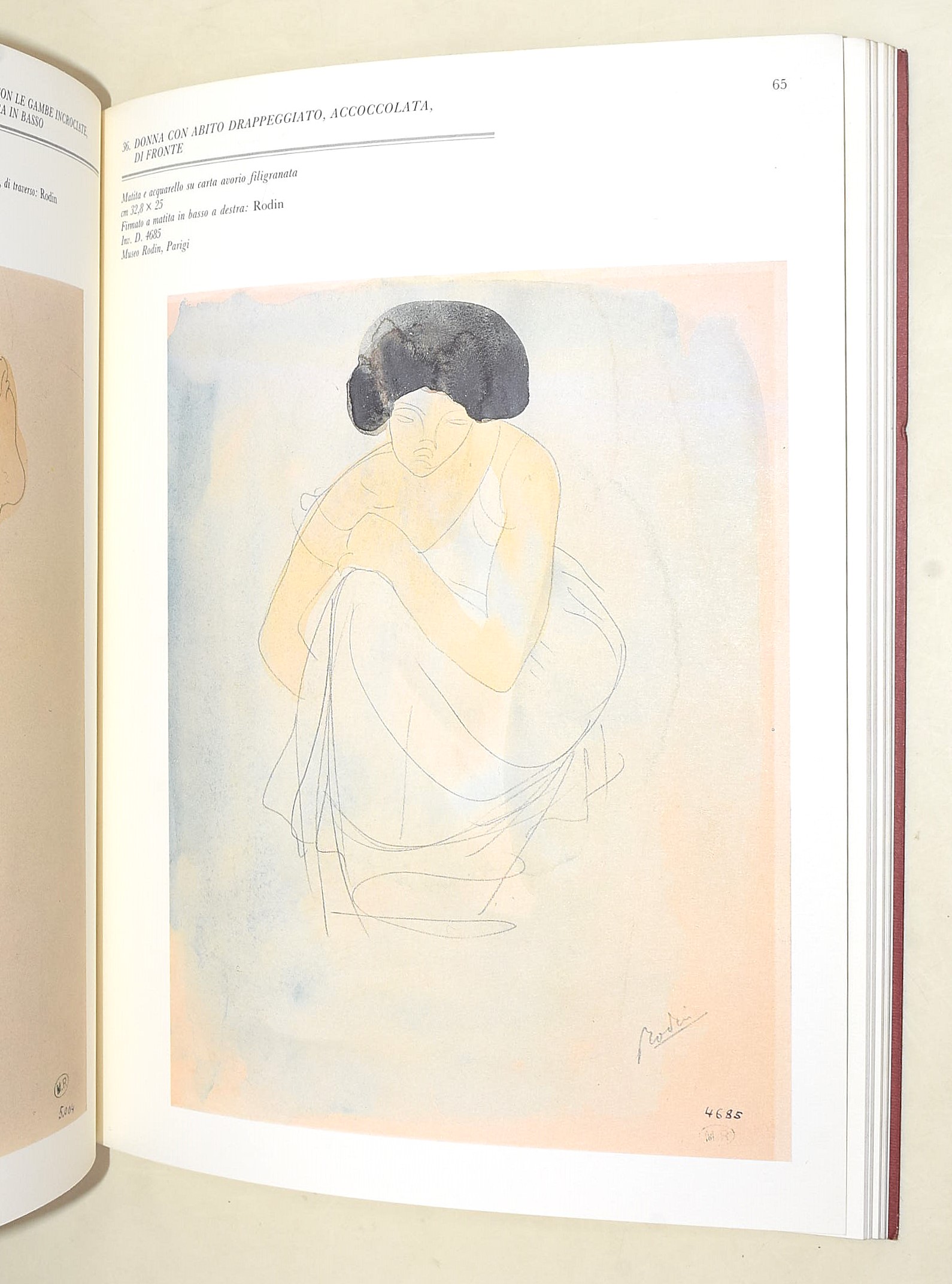 Auguste Rodin, Disegni e acquerelli dell’età matura; Rodin e l’Italia (2 volumi)