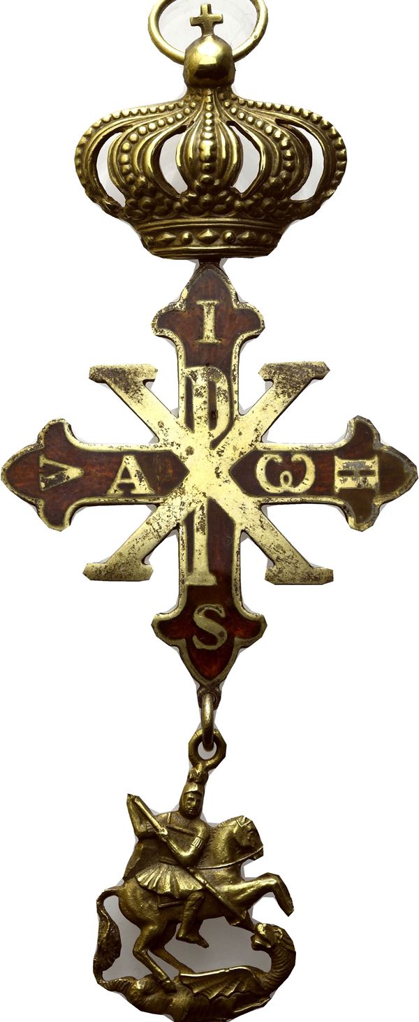 Ordine Costantiniano, antico pendente di Gran Croce