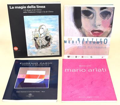 Arte contemporanea, quattro volumi: Baltico Mediterraneo (Italia e Finlandia a confronto); La mag...