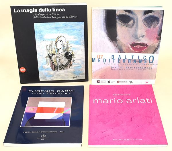 Arte / Baltico - Mediterraneo - Carmi - De Chirico (4 volumi)
