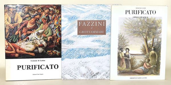Arte / Neorealismo - Purificato - Fazzini (3 volumi)