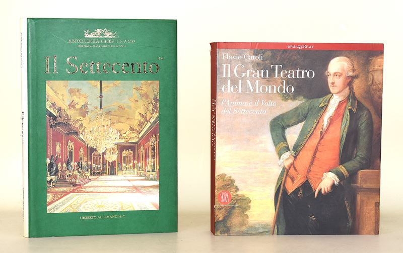 Caroli, Il Gran teatro del Mondo. L’anima e il Volto nel settecento; Il Settecento