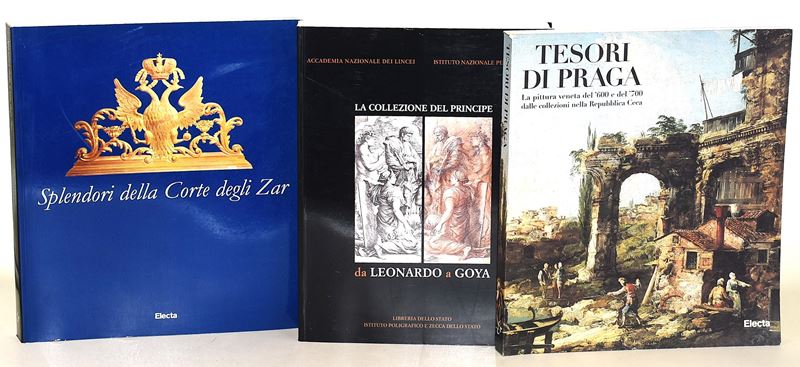 Collezionismo e Grandi Mostre, Tre volumi