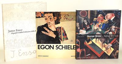 James Ensor, George Grosz e Egon Schiele: Espressionismo e Nord Europa (3 volumi)
