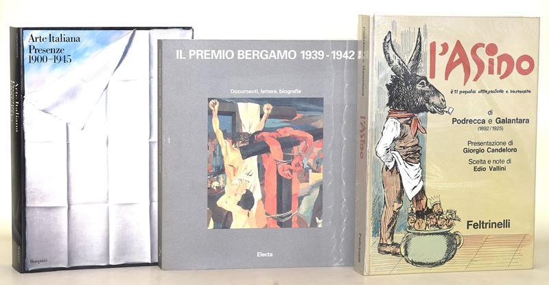 Novecento Italiano, 3 volumi illustrati