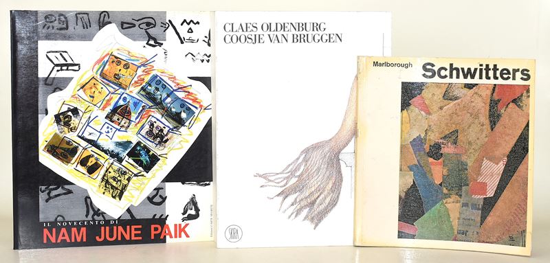 Nam June Paik, In Novecento; Claes Oldenburg e Coosje Van Bruggen, Edizioni illustrate; Marlborou...