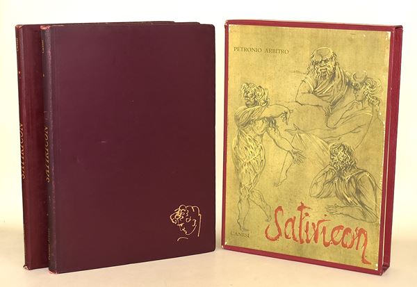 Petronio Arbitro: Satiricon con tavole di Clerici - es. n. 167/1000 (1963)