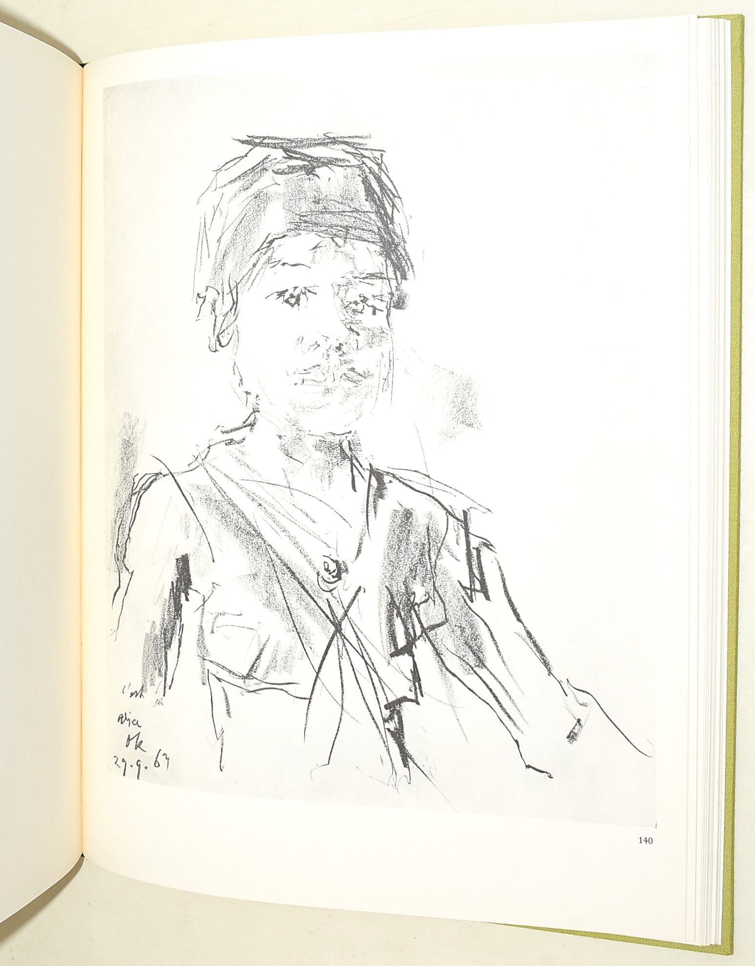 Oskar Kokoschka, Handzeichnungen 1906-1969, Catalogo illustrato
