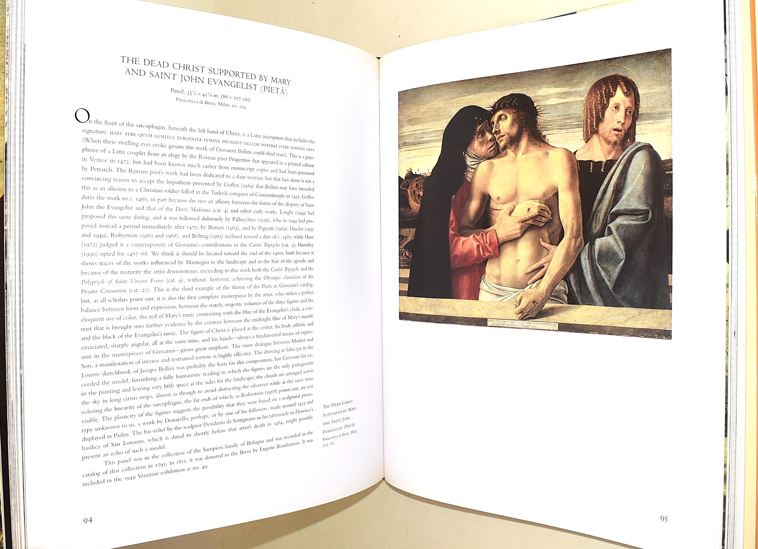 Giovanni Bellini, Anchise Tempestini, edizione illustrata del 1999