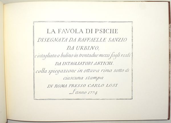La favola di Amore e Psiche disegnata da Raffaello Sanzio (1996)
