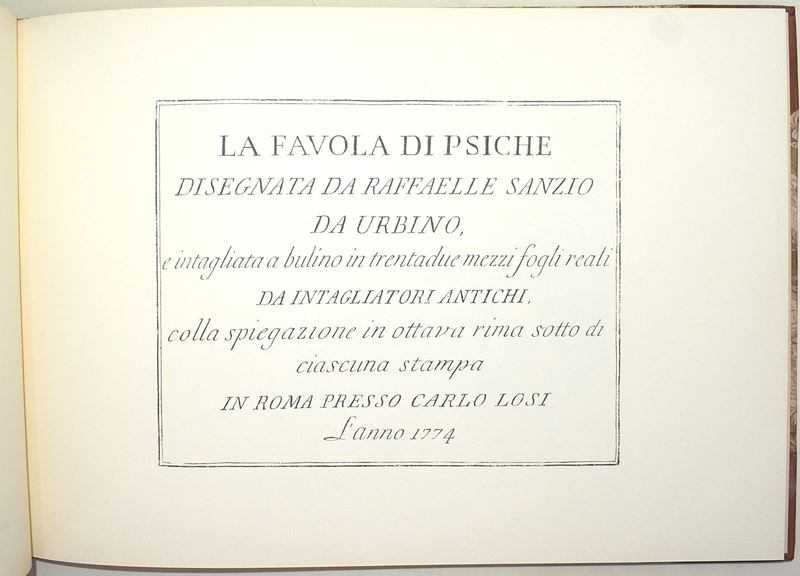 Raffaello Sanzio, La favola di Amore e Psiche