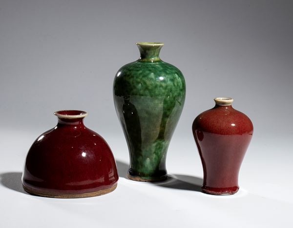 Group of vases, China
