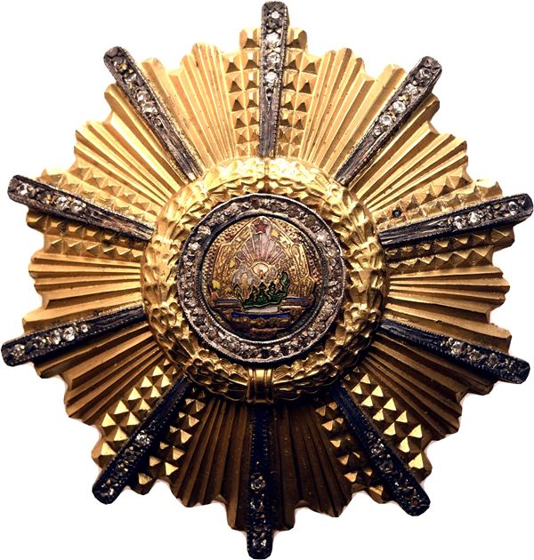 Romania, Repubblica Popolare, Ordine del 23 Agosto. Insegna di prima classe