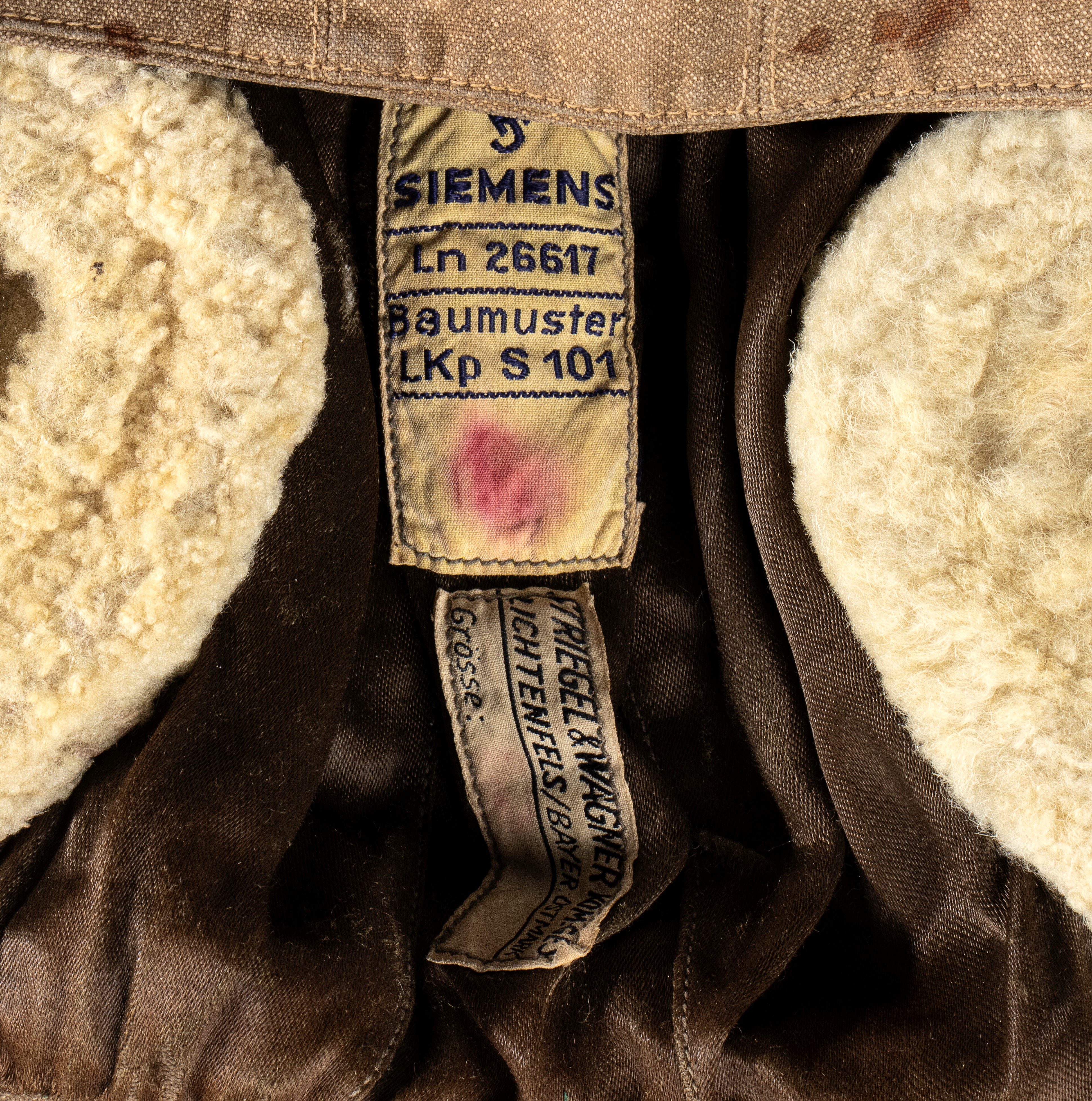 Cuffia da pilota, Luftwaffe, Germania, III Reich, prima metà XX secolo