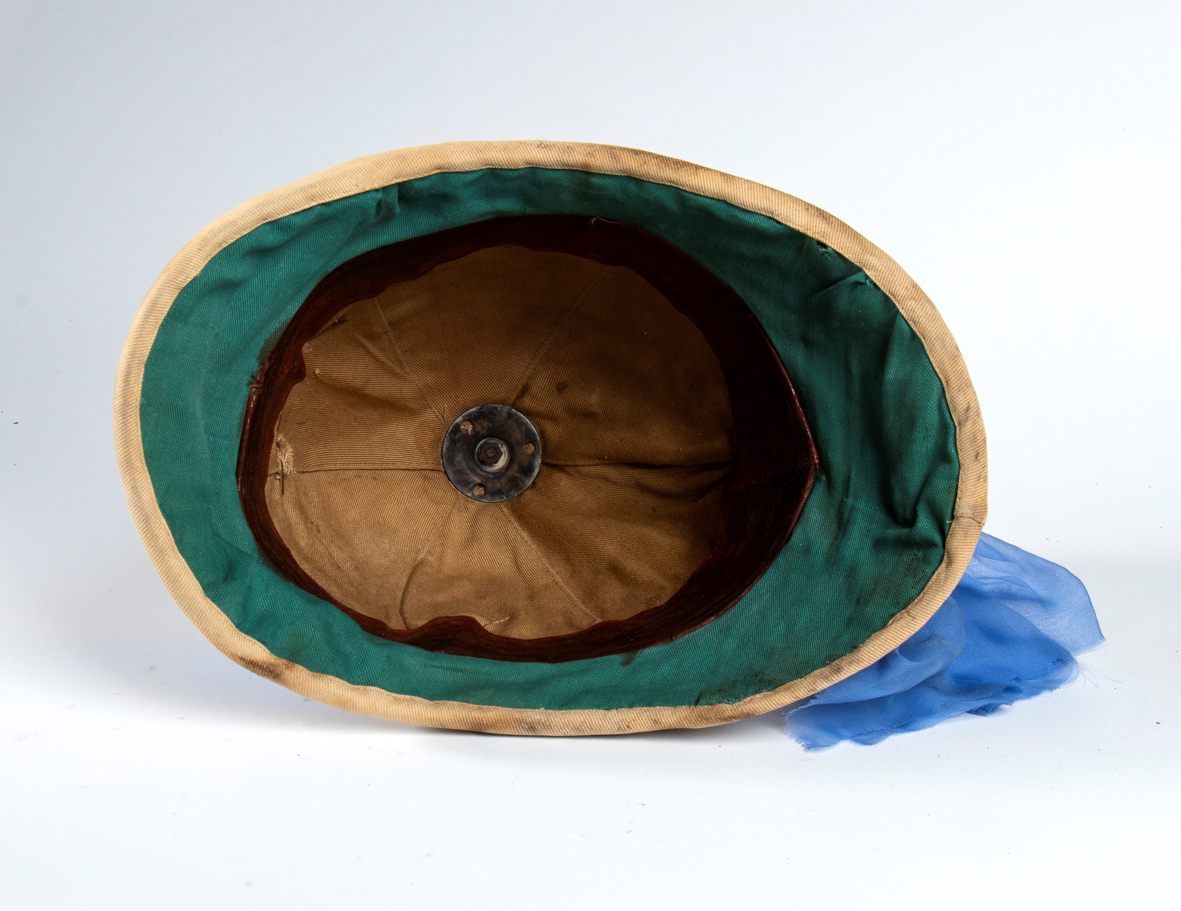 Casco coloniale da ufficiale del Genio, primo quarto XX secolo