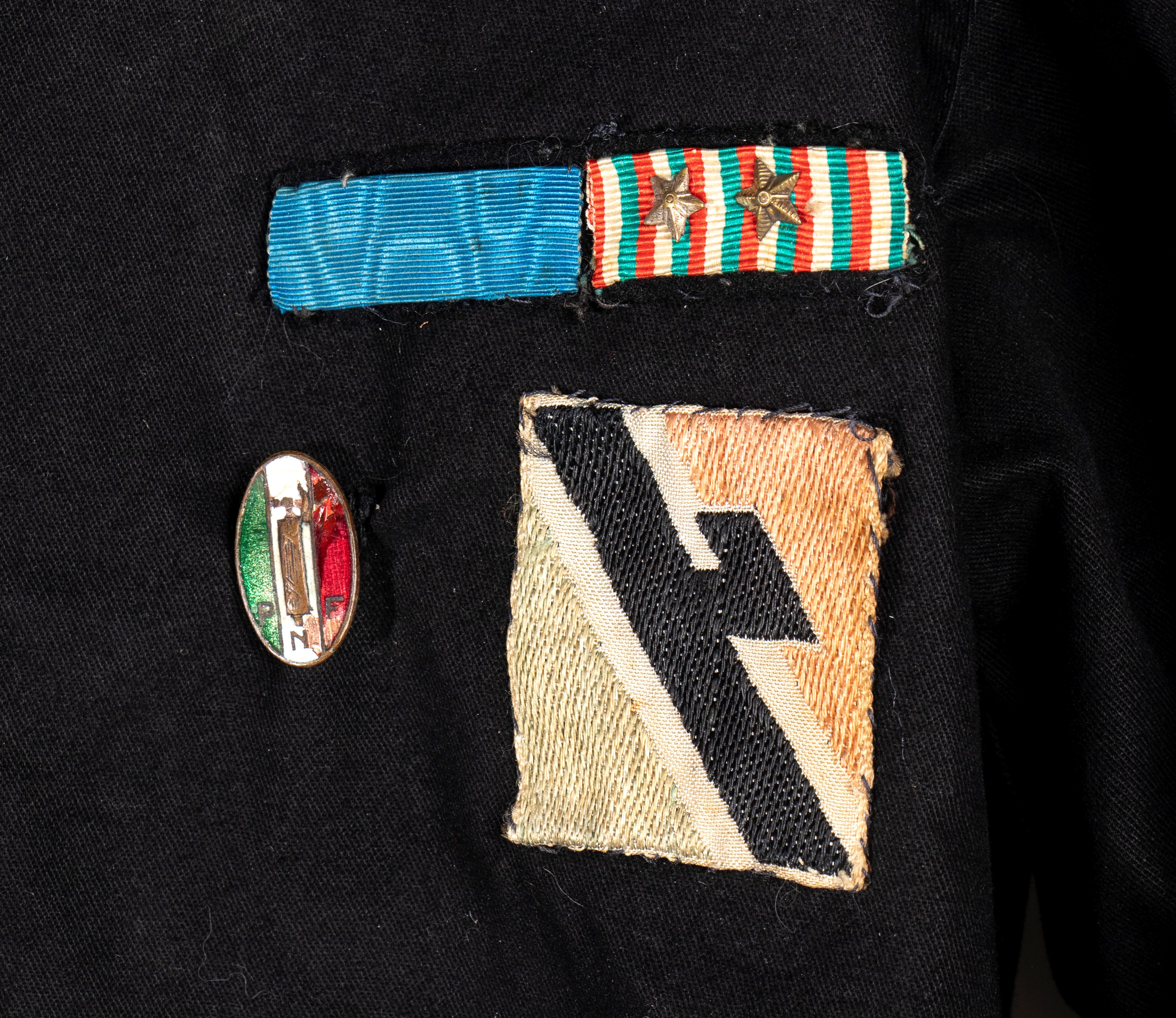 Camicia nera militare, Italia, prima metà XX secolo