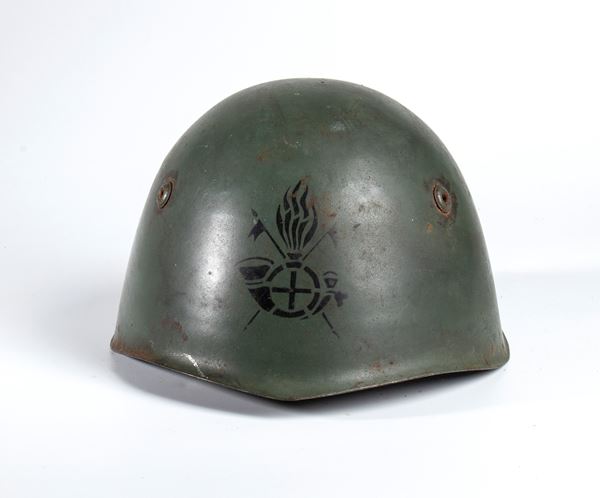 Elmetto M.33 da Palafreniere o Depositi di Cavalleria