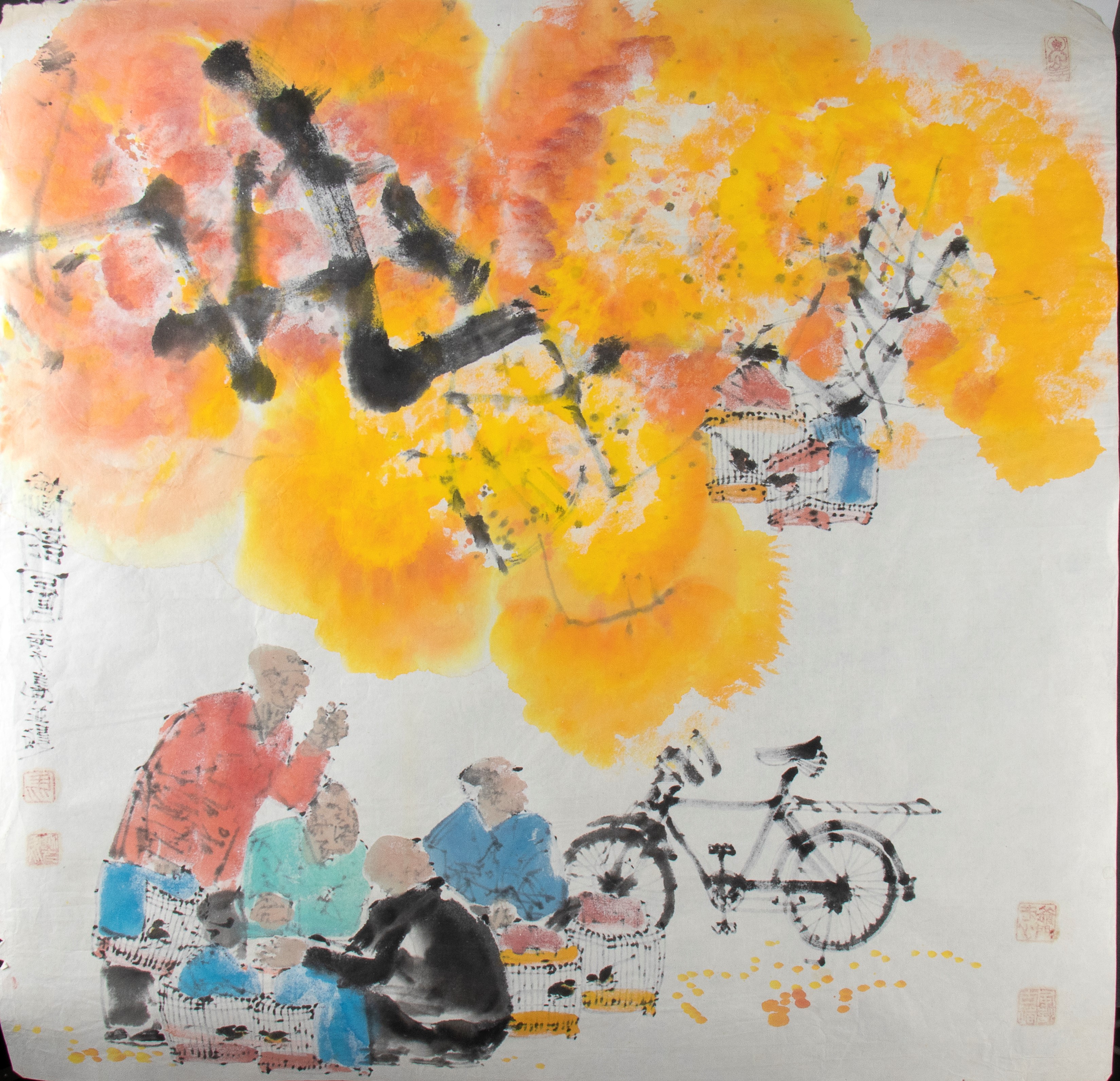"Scene di Pechino 1" Ma Haifang (1956)