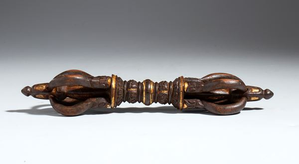 Copper vajra, Tibet
