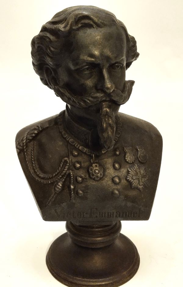 Piccolo busto di Vittorio Emanuele II