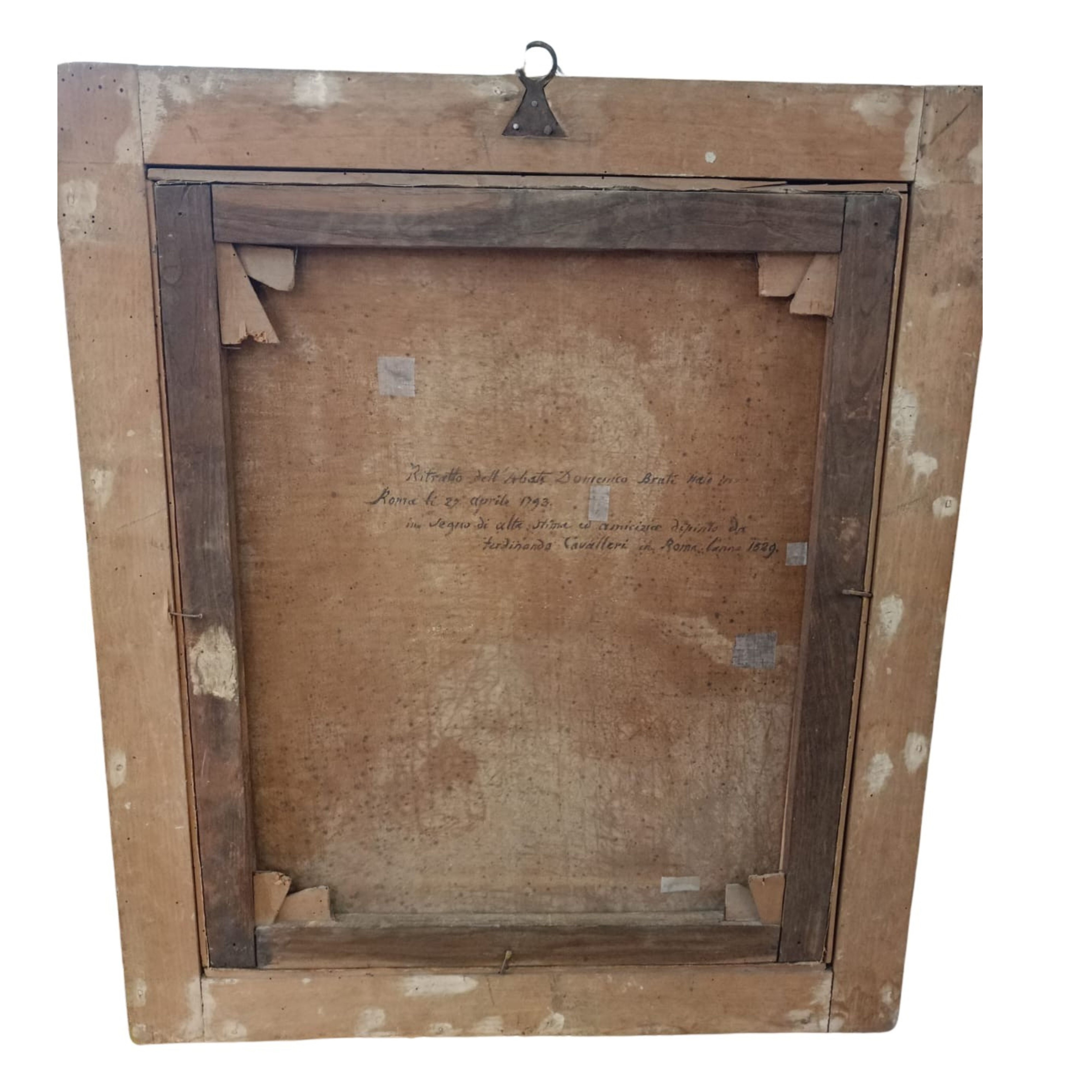 Ritratto dell'Abate Domenico Bruti